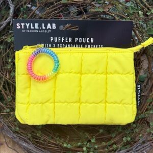 Style Lab Puffer Pouch